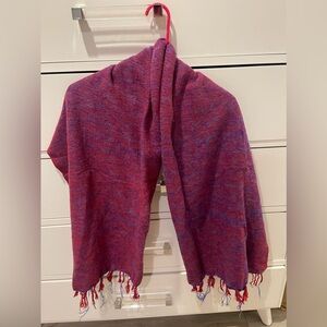 Fucsia/Purple Scarf/Shawl